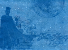 Sailor Moon Crystal Title Card, Sun Print